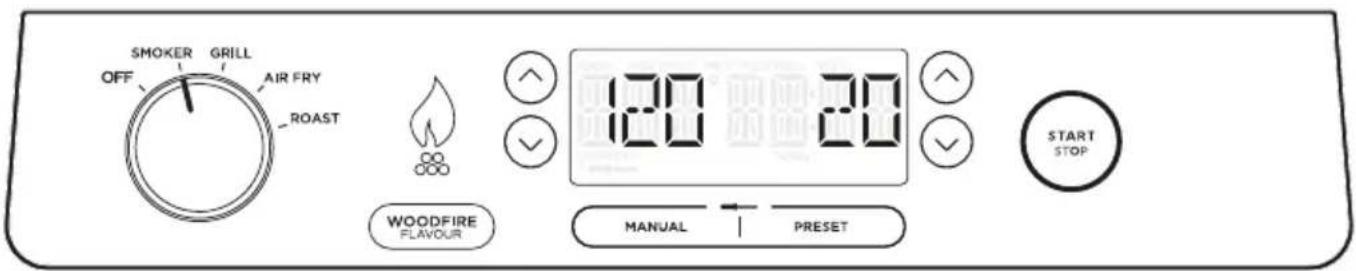 NINJA Woodfire Pro XL OG850EU - GETTING TO KNOW THE CONTROL PANEL - 1