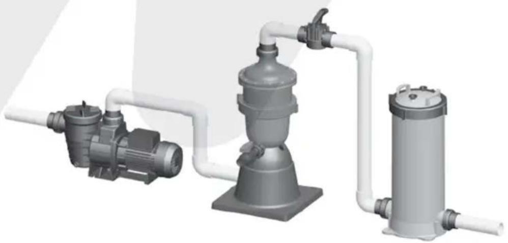 Waterco MultiCyclone MC12 - Soporte de montaje optional (200373) - 1