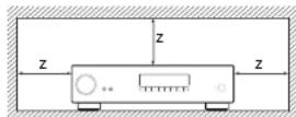 JBL Synthesis SDR-38 - Precauzioni per l'installazione - 1