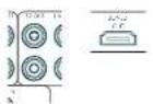 JBL Synthesis SDR-38 - Zone 2 connectors - 1