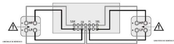 JBL Synthesis SDR-38 - Bi-amping the Front Left &amp; Front Right speakers - 1