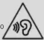THOMSON WEAR606BT - Advertencia – Volumen alto - 1