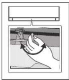 PANASONIC CS-RZ71VKEW - To adjust airflow direction - 2