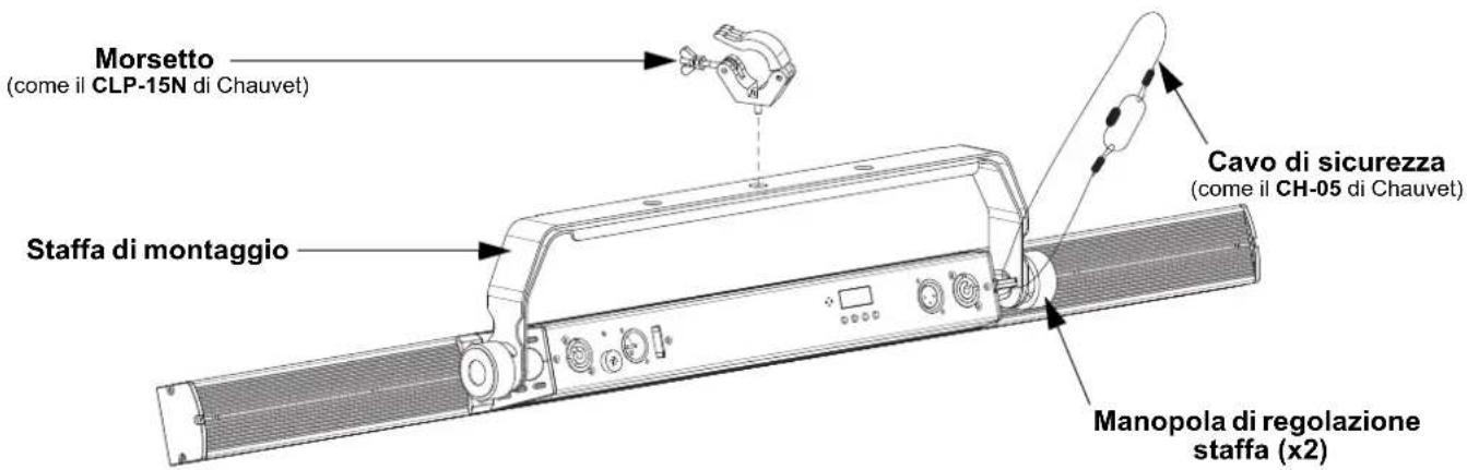 Chauvet COLORband Pix ILS - Schema di montaggio - 1