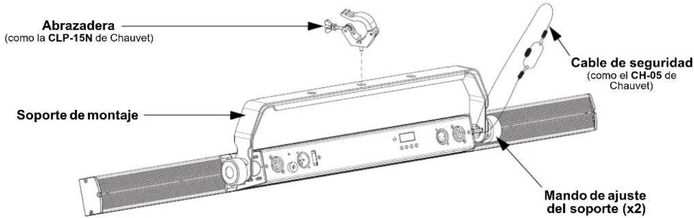 Chauvet COLORband Pix ILS - Diagrama de montaje - 1