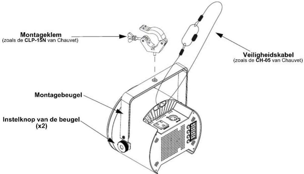 Chauvet COREpar Q120 ILS - Montagediagram - 1