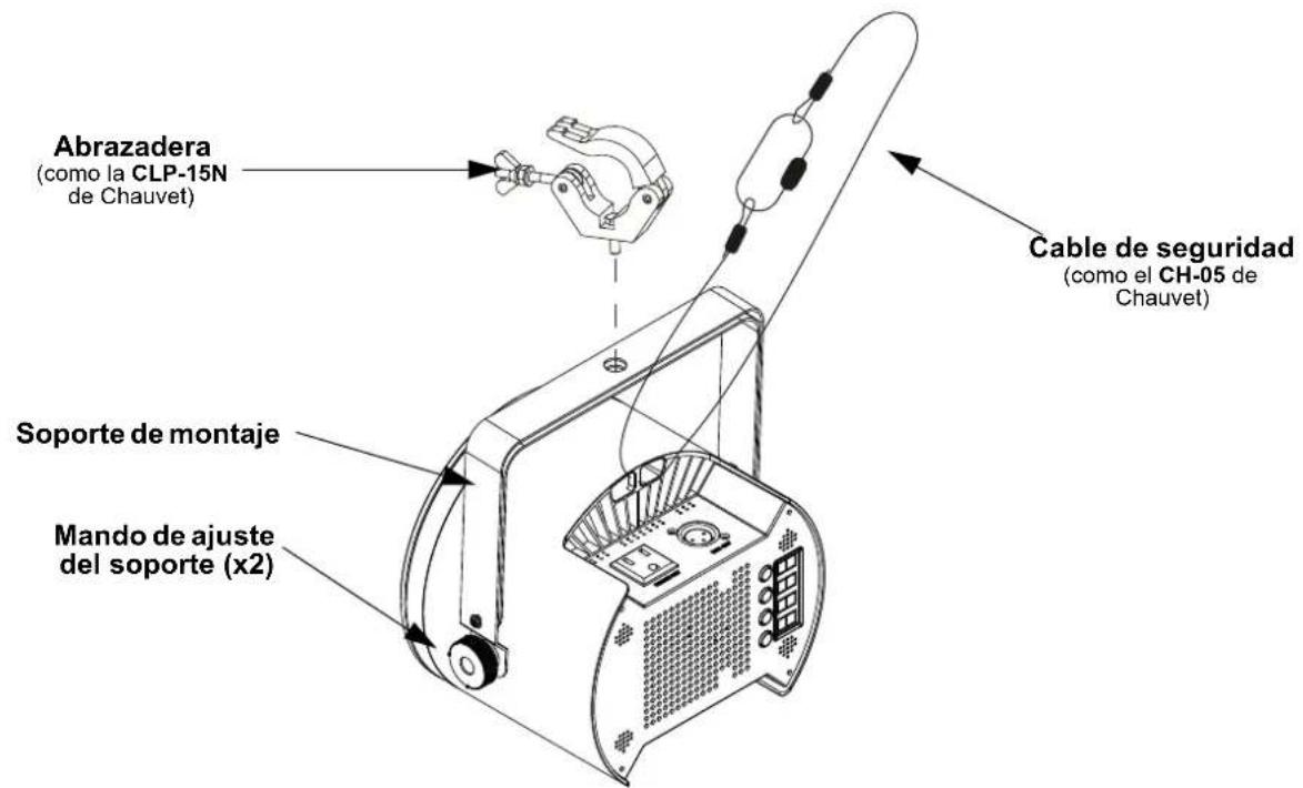 Chauvet COREpar Q120 ILS - Diagrama de montaje - 1