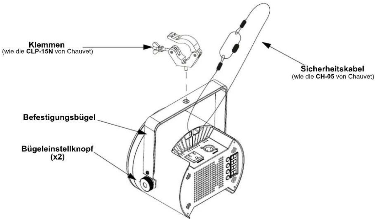 Chauvet COREpar Q120 ILS - Montageansicht - 1