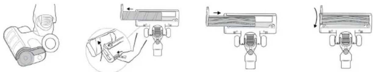 GORENJE Hi Move III - Чистење на четката - 1