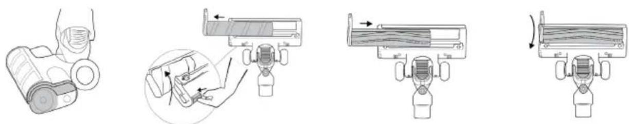 GORENJE Hi Move III - Limpieza del cepillo - 1
