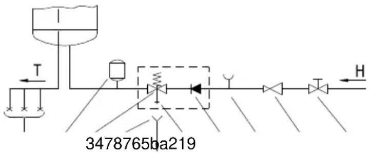 GORENJE TC100ZNT - CONNECTION TO WATER SUPPLY MAINS - 1