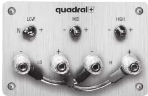 QUAD Quadral Aurum Base Titan - c) Mode bi-ampli - 4