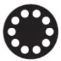 Chauvet Intimidator Spot 160 ILS - DMX-waarden - 1
