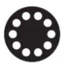 Chauvet Intimidator Spot 160 ILS - DMX-Werte - 1