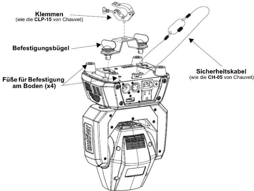 Chauvet Intimidator Spot 160 ILS - Montageansicht - 1
