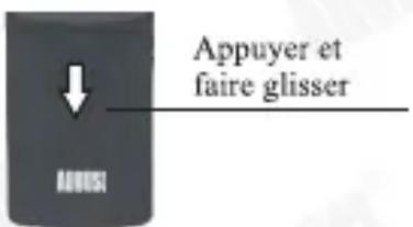 August PCR500 - Compartiment à Piles - 1