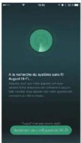 August WR320 - Connexion au Réseau - 1