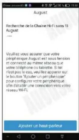 August WR320 - Connexion au Réseau - 2