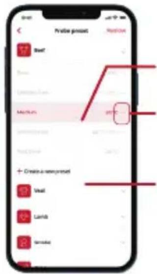 GrillEye Max - From Home screen to Preset selection - 2