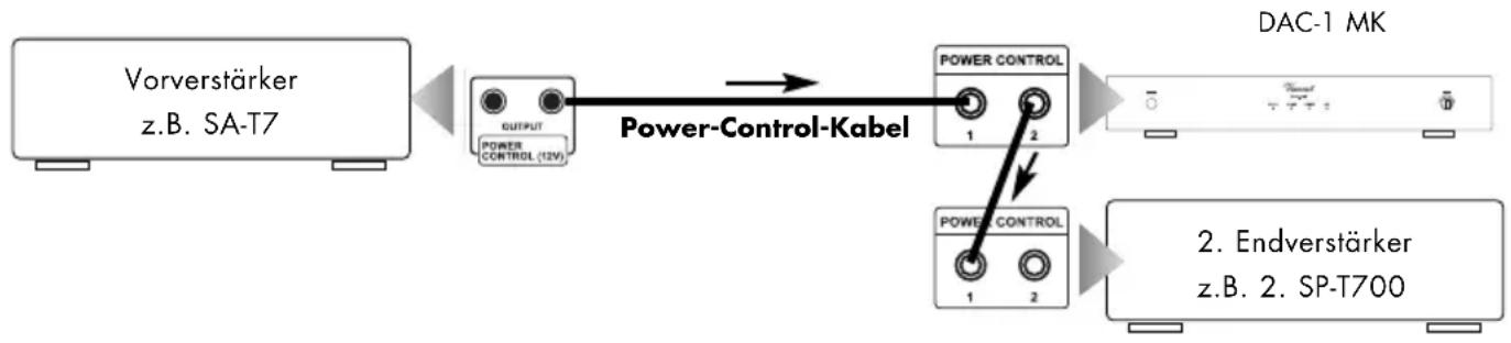 VINCENT DAC-1 MK - KABELVERBINDUNGEN FÜR DIE EINSCHALTSTEUERUNG (POWER CONTROL) - 1