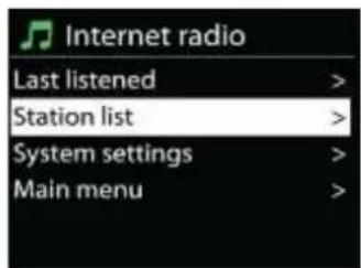 Soundmaster ICD5000 - - Zenderlijst - 1