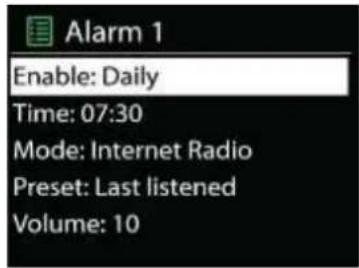 Soundmaster ICD5000 - ALARM - 1