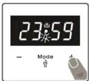 SHARP K-60DX19BM0-EU - Audible warning time adjustment - 2