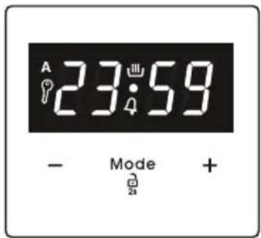 SHARP K-60DX19BM0-EU - Uso del timer touch digitale - 1