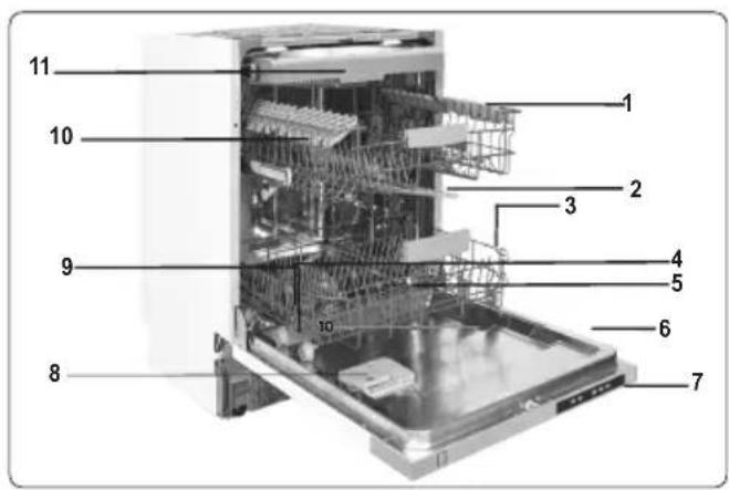 SHARP QW-NI25GI44BS-DE - TECHNISCHE SPECIFICATIONS - 1