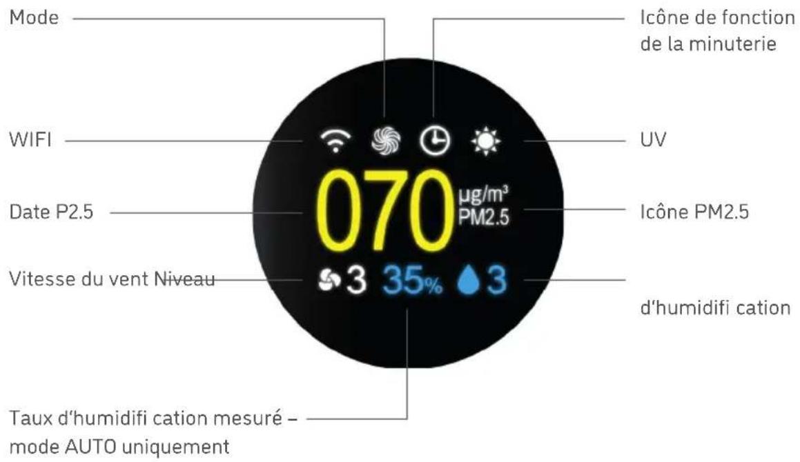 Djive Flowmate ARC Humidifier - INDICATEURS LED - 1