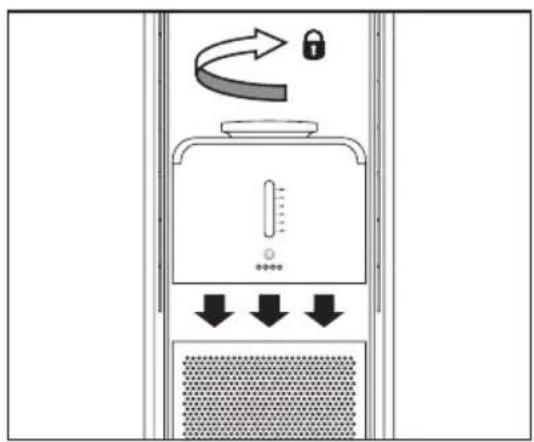 Djive Flowmate ARC Humidifier - COMMENT INSTALLER OU REMPLACER LE FILTRE D'ÉPURATION DE L'AIR HEPA 14: - 4