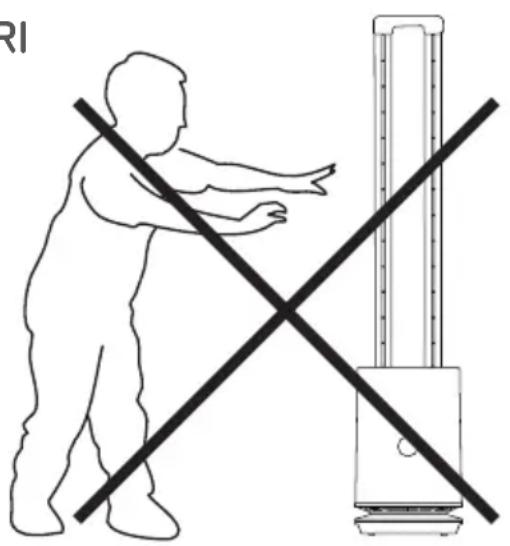 Djive Flowmate Tower One - PERICOLO - INDICAZIONI PER I GENITORI - 1