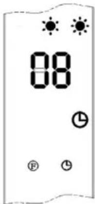 SHX SHX71BHL2000W - Instellen van dag en tijd: - 1