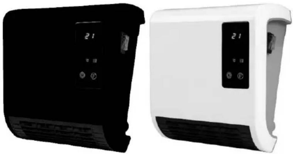 SHX SHX71BHL2000W - Aerotermă pentru baie 2000 Watt - 1