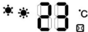 SHX SHX501HEAT2023 - Activation of the window opening detection (ONLY via remote control): - 1