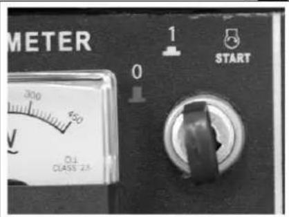 CrossTools CPG 5500 NEV - Starting the engine with the E-starter - 2