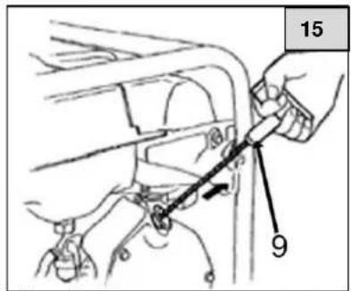 CrossTools CPG 5500 NEV - Avviamento del motore con l'avviatore pull - 3