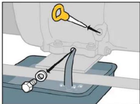 Endress ESE 506 DHS-GT - Vidange de l'huile moteur - 1