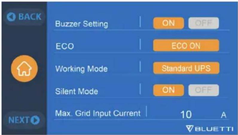 BLUETTI EP500Pro - « Silent Mode » (mode Silence) - 1