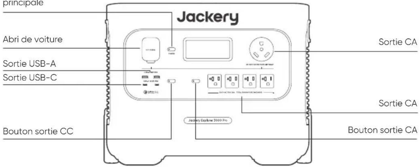 Jackery Explorer 3000 Pro - Apparence du produit - 1
