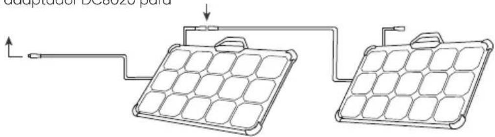 Jackery Explorer 3000 Pro - Guia de conexão do painel solar Jackery SolarSaga 80 - 1