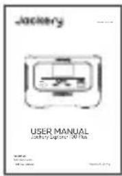 Jackery Explorer 100 Plus - SAFETY PRECAUTIONS WHEN CHARGING - 3