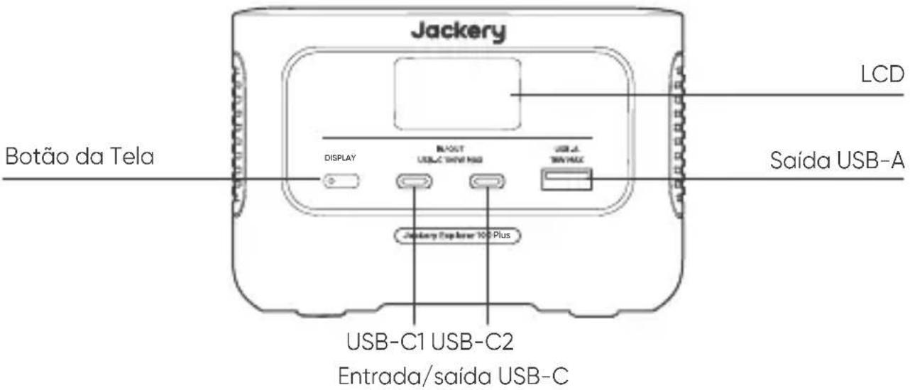Jackery Explorer 100 Plus - Aparência do produto - 1