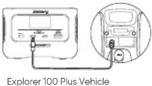 Jackery Explorer 100 Plus - Charging in the Car - 1