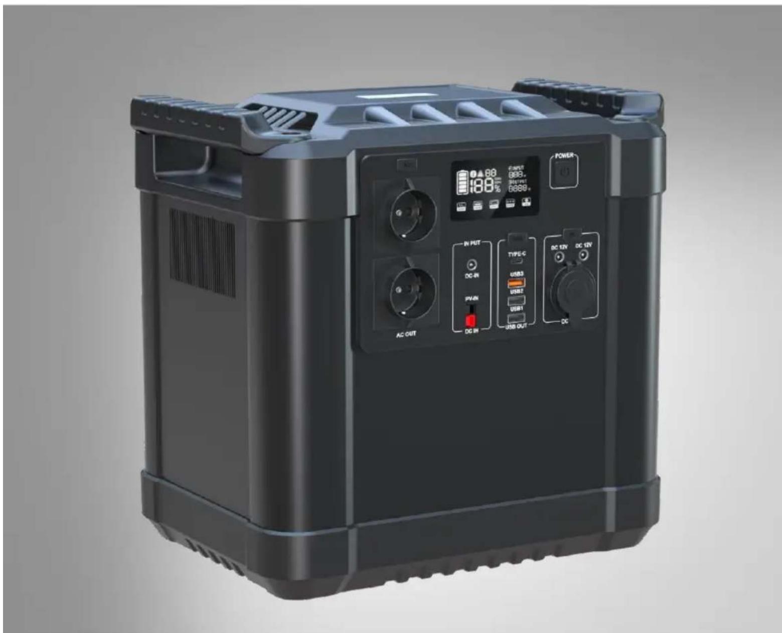 Revolt ZX-3096-675 - Batterie nomade 455 Ah et convertisseur solaire - 1