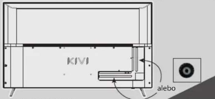 Kivi 24H500LB - NAINSTALUJTE MOJU ANTENU, AKO JE ZNÁZORNÉ NIZSIE - 1