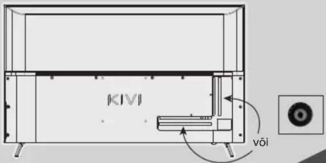 Kivi 55U750NB - PAIGALDAGE MINU ANTENN, NAGU ALLNÄITUD - 1