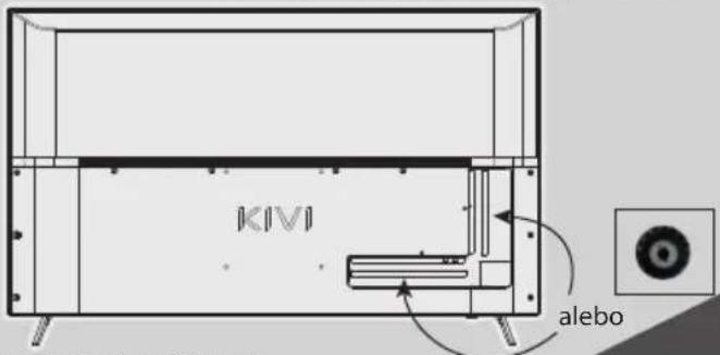 Kivi 50U750NB - NAINŠTALUJTE MOJU ANTÉNU, AKO JE ZNÁZORNENÉ NIŽŠIE - 1