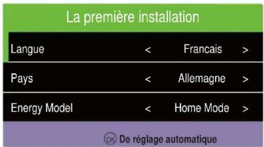 Caratec Vision CAV220P-D - Première installation avec réception DVB-C/DVB-T - 1