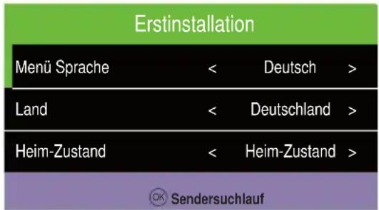 Caratec Vision CAV220P-D - Erstinstallation bei Empfang über DVB-C/DVB-T - 1